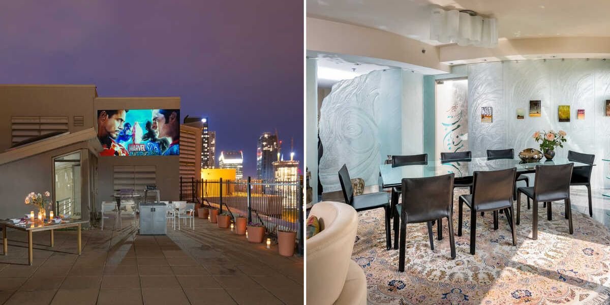 This Penthouse For Sale In Downtown Montreal Has Its Own Outdoor Cinema (PHOTOS)