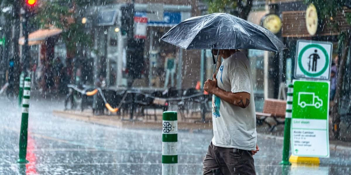 The Montreal Weather Forecast Is Predicting It’s Going To Rain For, Like, Ever