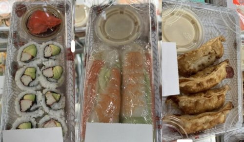 Several sushi products sold across Montreal have been recalled