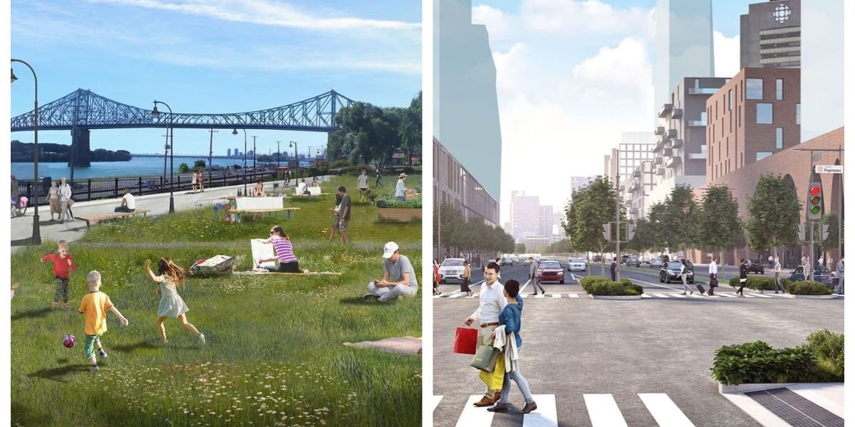 Montreal Unveiled Plans To Transform Part Of The City, Including A New Riverside Path