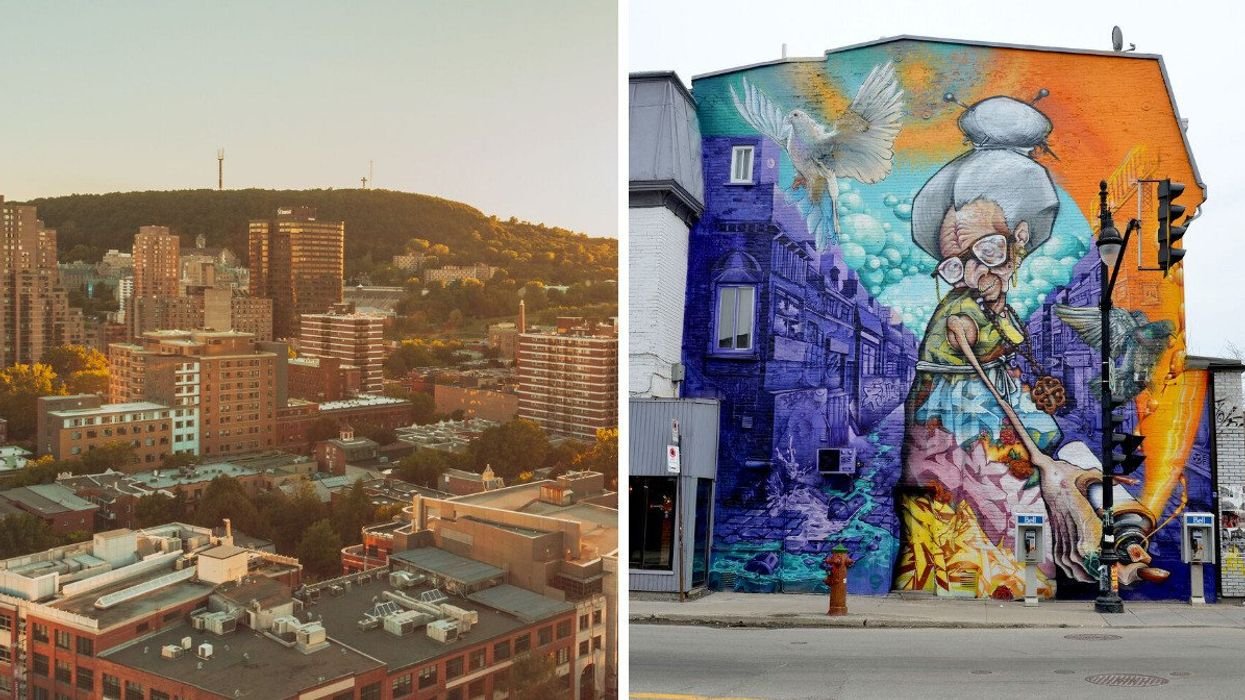 Montreal MURAL Fest Will Include Artwork 'On' Mount Royal & A 'Reinvention' Of Graffiti Granny