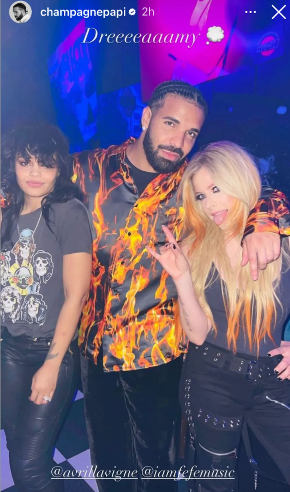 Avril Lavigne Hung Out With Drake, Shania Twain & More & It's The Most Canadian Thing Ever