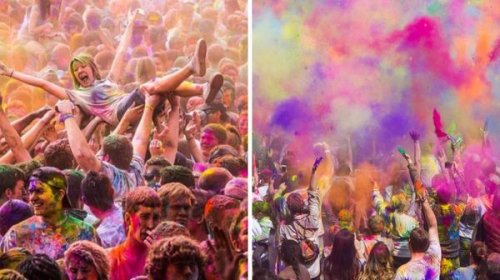 Montreal's Old Port Is Hosting A Holi-Inspired Festival Of Colours This August