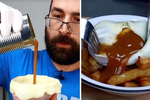 A Quebec Cheese Pro Made A Gravy-Filled Burrata Poutine & It Looks Sinfully Delicious