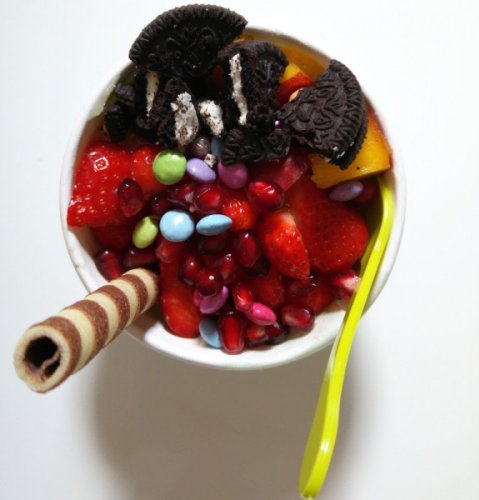 Joghurt Bar mit Cheesecake-Creme Rezept – für Kindergeburtstag, Karneval & Ostern