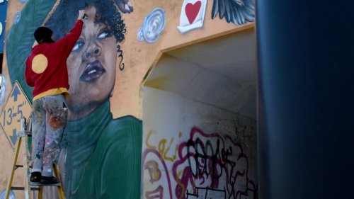 Vaseline Mends Murals to Spotlight Black and Brown Skin Health
