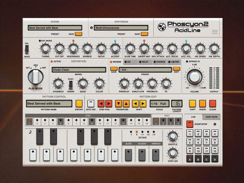 D16 Group releases Phosycon 2, a “gateway” to every TB-303 bassline synth ever made