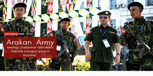 라카인주 Arakan Army 통제 지역 주민들, 민병대 훈련 의무화 진행