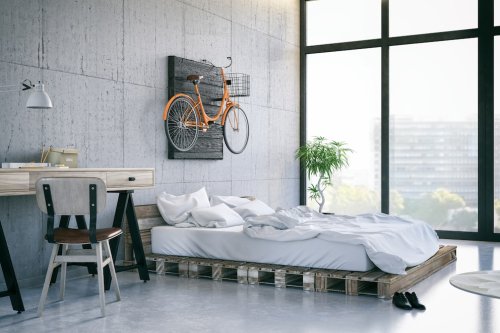 Wie man ein Schlafzimmer im Industrial Style einrichtet