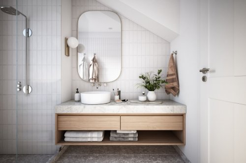 Interior-Tipps für ein Badezimmer im skandinavischen Stil