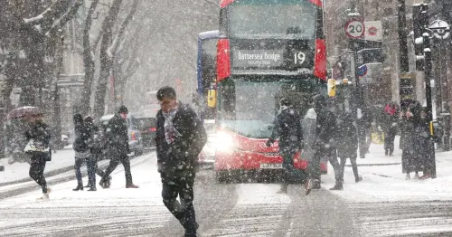 BBC and Met Office snow forecasts for your part of London as one predicts 3 hours of heavy snow