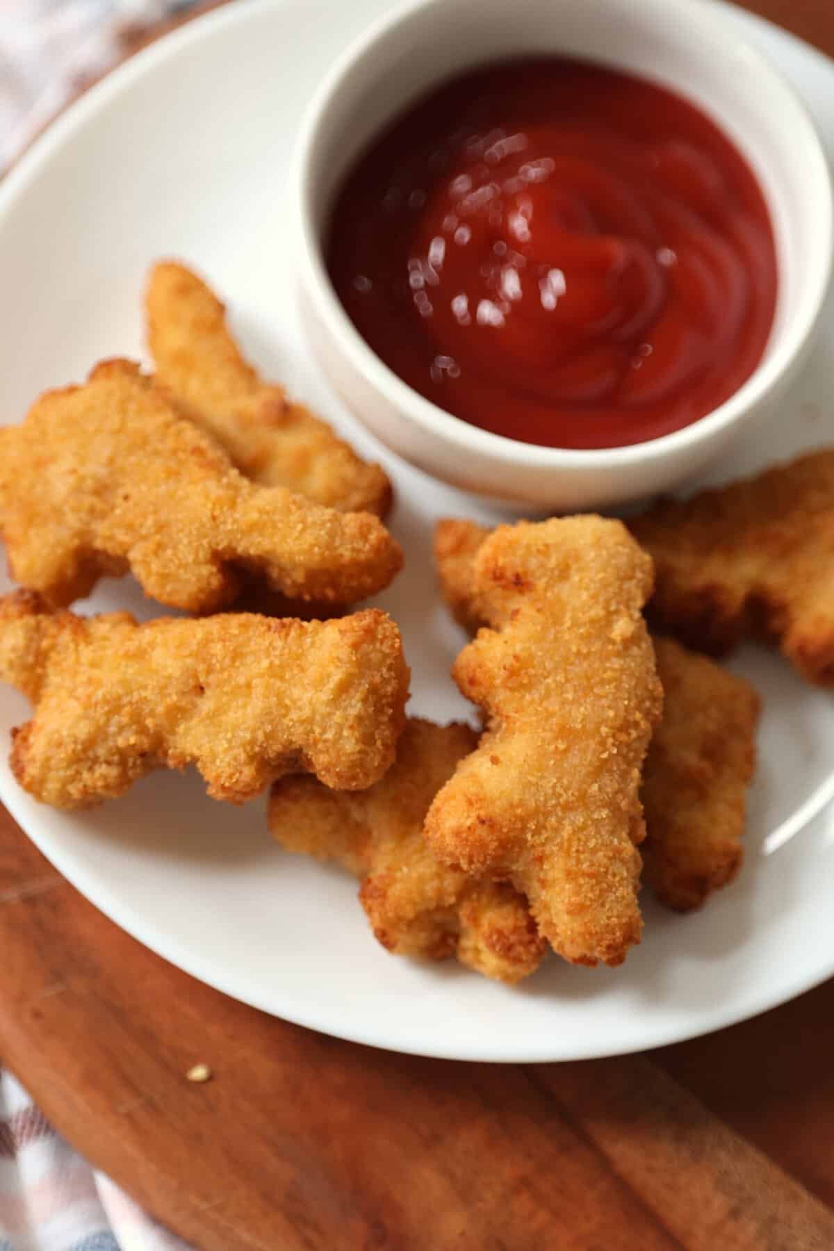 Air Fryer Frozen Chicken Nuggets