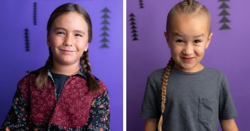 Beautiful Portraits Celebrate First Nations Boys and Their Braids