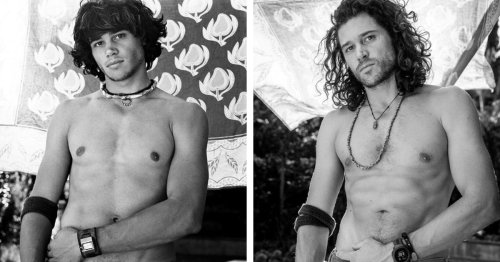 ‘Then and Now’ Portraits of Male Models Recreating the Same Photos 10+ Years Later