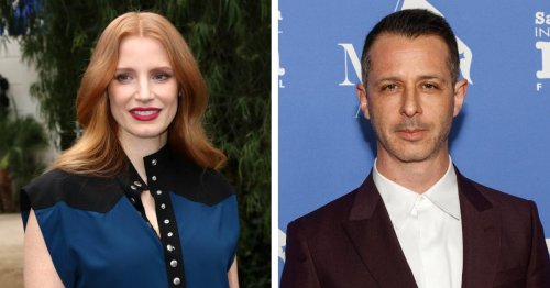 Jessica Chastain and Jeremy Strong's 20-Year Friendship Is Evident in This Hotel Room Dance Party Video