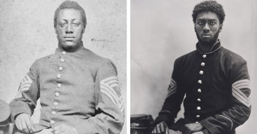Powerful Side-by-Side Portraits of Civil War Heroes and Their Descendants