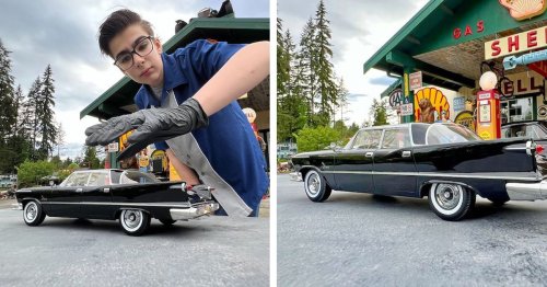 15-Year-Old Photographer Makes Toy Cars Look Like Life-Size Autos