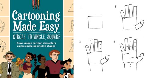 Brand New Book Shows You How To Create Cartoon Characters Using Simple Shapes