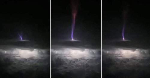 Spectacular Gigantic Jets of Upside-Down Lightning Are Being Studied by Scientists