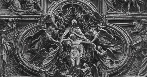 Artist Spends Over 350 Hours Drawing Every Detail of the Duomo di Milano Door
