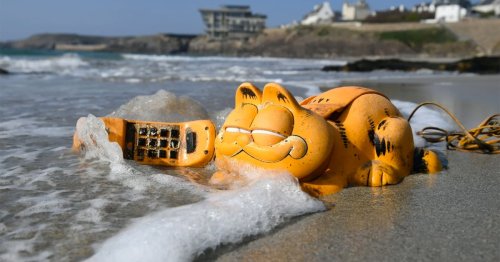 Mystery of Garfield Phones Washing Up on a French Beach for 30 Years Is Finally Solved