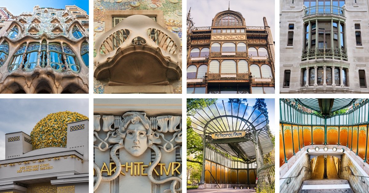 5 Art Nouveau Buildings That Embody the Elegance of This Architectural Style