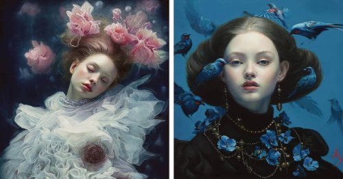 Ethereal Paintings of Women Explore What It Means To Be Human and Connected to Nature [Interview]