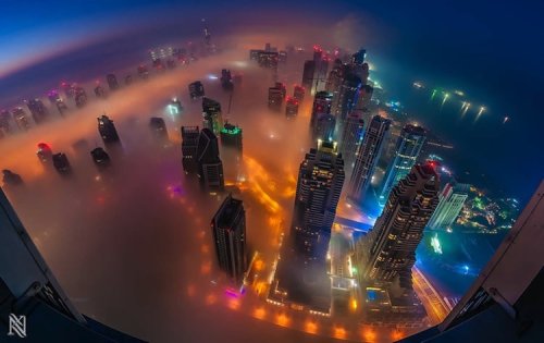 Amazing Cityscape Views from the Rooftops of Dubai