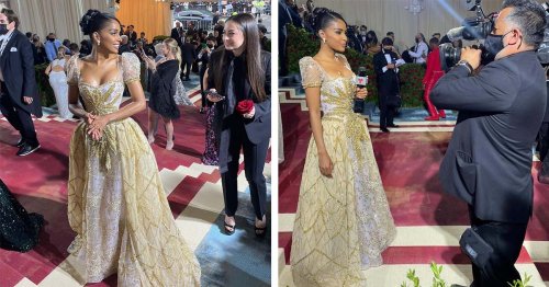 Reporter Wearing “Cinderella” Gown Is Being Praised for Her Exquisite Outfit at the 2022 Met Gala