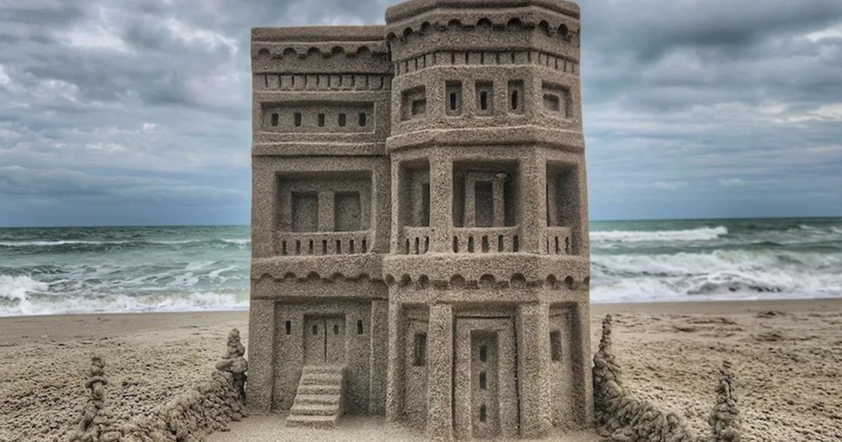 Sand Castle Artist Elevates a Classic Beach Activity Into Unbelievable Art and Architecture