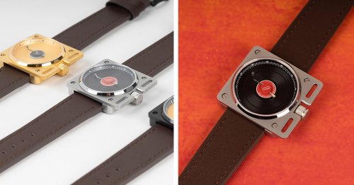 This Technics Turntable-Inspired Watch Is the Perfect Timepiece for Music Lovers