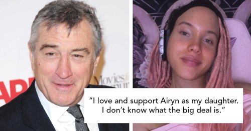 Robert De Niro Shares Love and Support for Daughter After She Comes Out as Trans