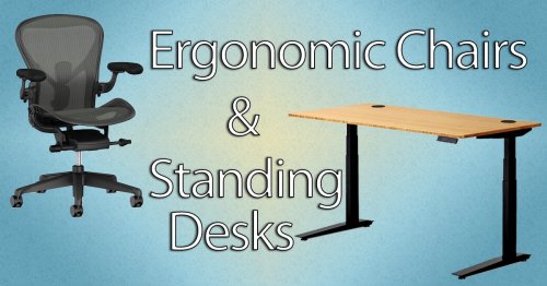 6 Ergonomic Chairs and Standing Desks To Work Without Breaking Your Back