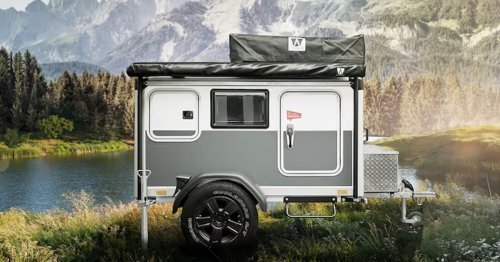 This Tiny Camping Trailer Can Easily Fit in a Garage and Doesn’t Require a Trailer License