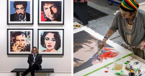 Johnny Depp Debuts His First Art Collection, Makes $3.6 Million “Almost Immediately”