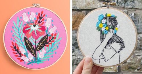 29 Hand Embroidery Patterns Ready to Download and Start Sewing