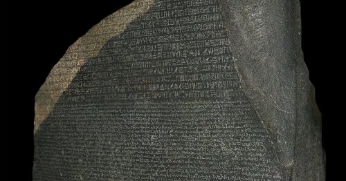 Here's What the Monumental Rosetta Stone Says