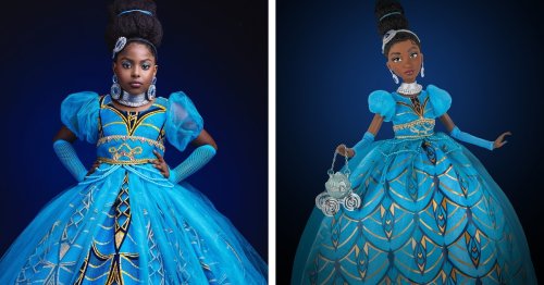 Photographers Collaborate With Disney To Turn Portraits of Beautiful Black Girls Into Princess Dolls