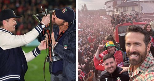 Ryan Reynolds And Rob Mcelhenney Celebrate Their Soccer Team Wrexham Afcs Big Win Flipboard 