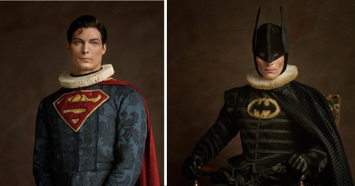 Superheroes Reimagined as 16th Century Paintings