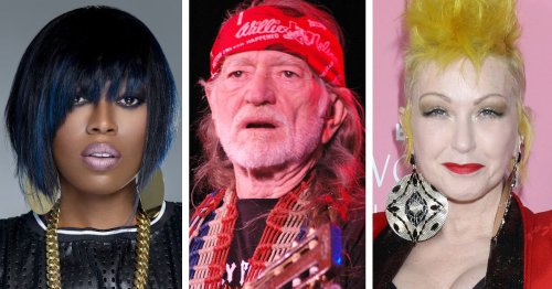Missy Elliott, Willie Nelson, and Cyndi Lauper Score 2023 Rock & Roll