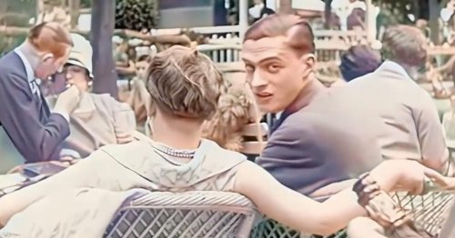 Colorized and Stabilized Footage Offers a Glimpse Into the Cafés of Paris in the 1920s