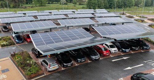 French Law Now Requires Large Parking Lots To Be Covered in Solar Panels