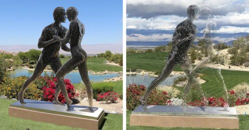 Quantum Physicist Turned Artist Creates Innovative “Disappearing” Sculptures