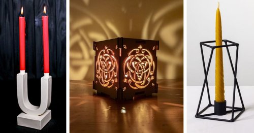 15+ Modern and Vintage Candlesticks, Candelabras, and Tea Light Holders