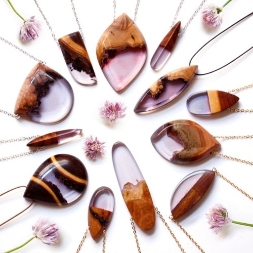 Designer Turns Salvaged Wood Fragments into Gorgeous Handmade Jewelry