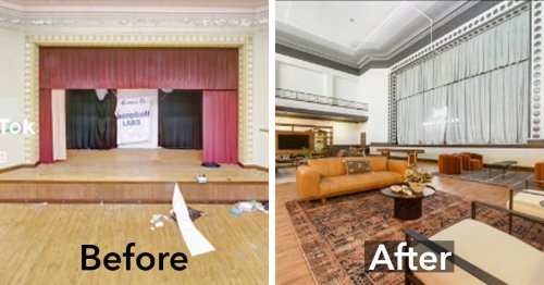 Abandoned High School Bought for $100K Is Transformed Into Stunning Apartment Building