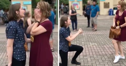 Adorable Couple Unknowingly Surprise Each Other by Proposing at the Same Time