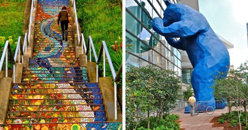 20+ Places to Find Spectacular Public Art Around the U.S.