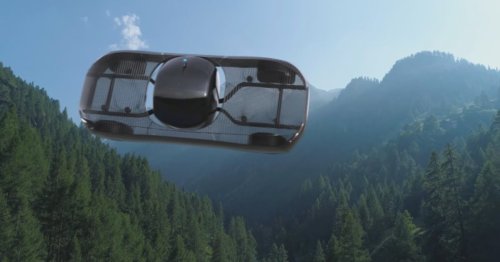 Futuristic Flying Car You Can Drive on Land or in the Air Debuts at Auto Show